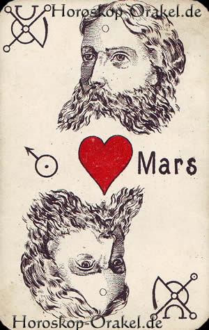 Der Mars, Jungfrau Tageskarte Arbeit und Finanzen für übermorgen