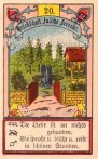 Der Park, Horoskop mit Lenormand