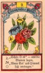 Die Blumen, Horoskop mit Lenormand