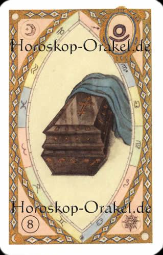 Der Sarg, Jungfrau Monatshoroskop