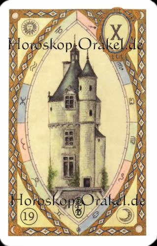 Der Turm, Jungfrau Monatshoroskop