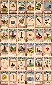 Astrologisches Lenormand Gustav Khn